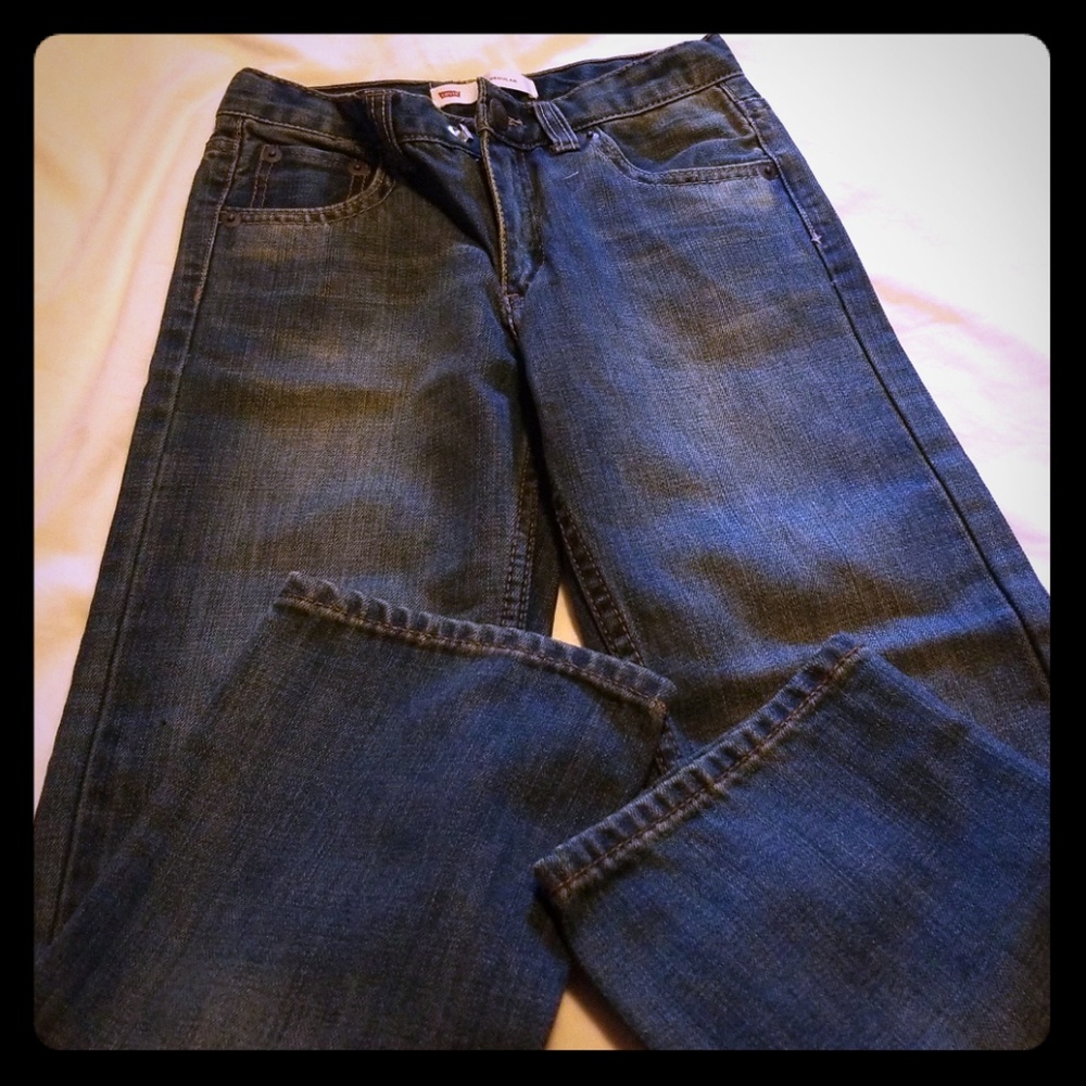Levi's 505 regular size 7R boys nwot